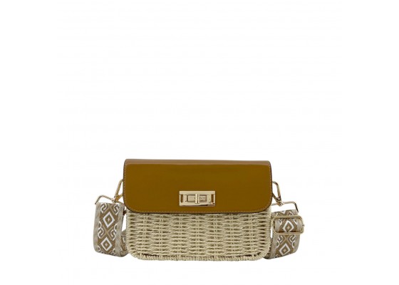 Bolso Bandolera Rafia